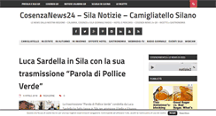 Desktop Screenshot of camigliatellosilano.it